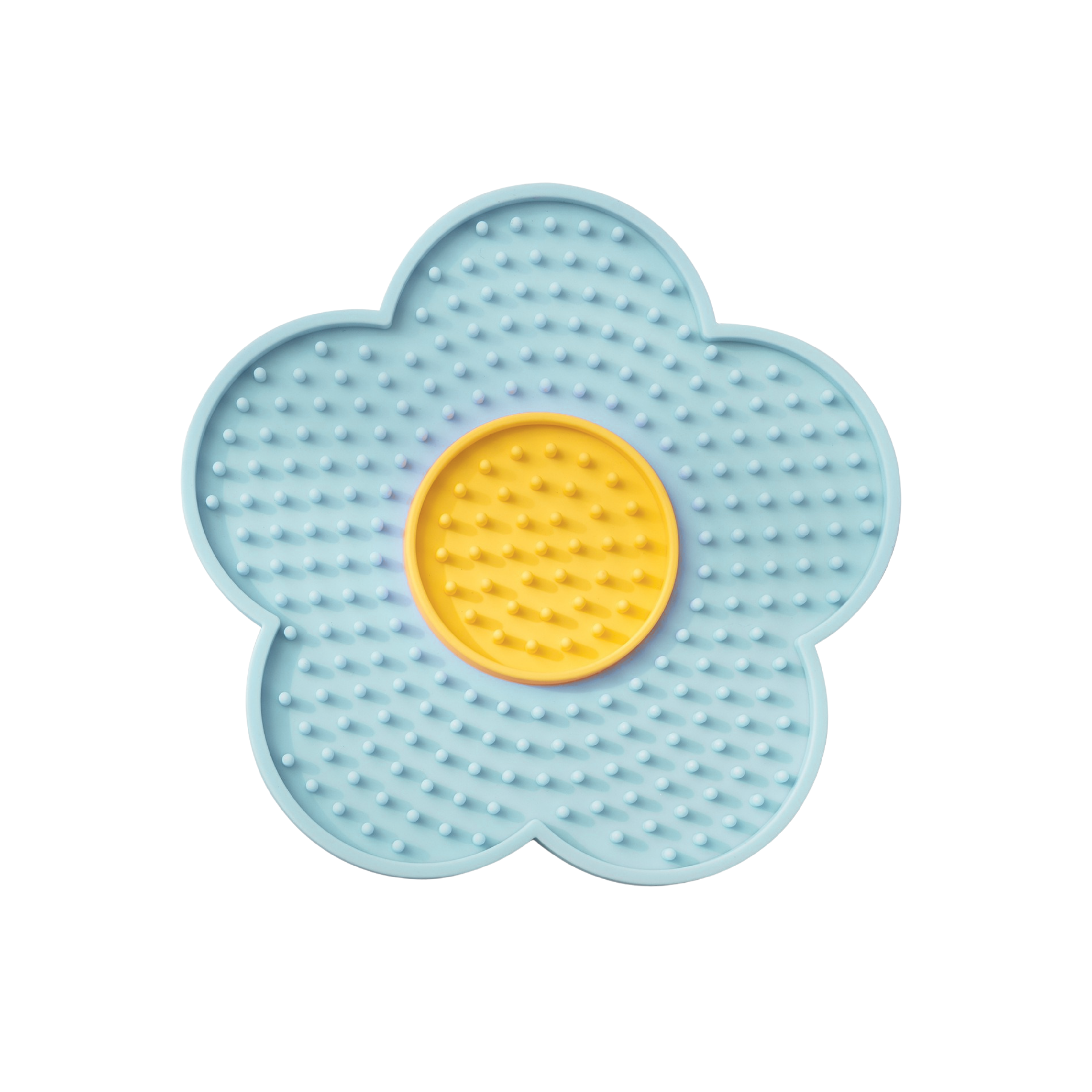 Ollie Licki Mat: Flower - Blue