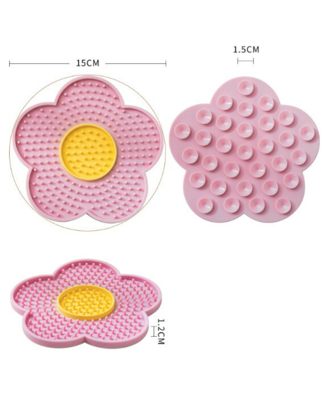 Ollie Licki Mat: Flower - Pink