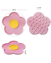 Ollie Licki Mat: Flower - Pink