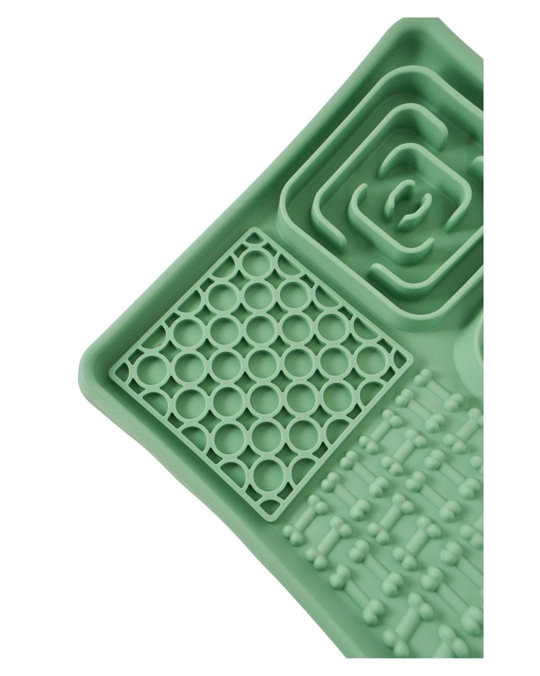 Ollie Licki Mat: Square - Sage Green
