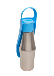 Ollie Dog Water Bottle: Green