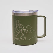 Ollie: Mug (12oz) - Forest Green