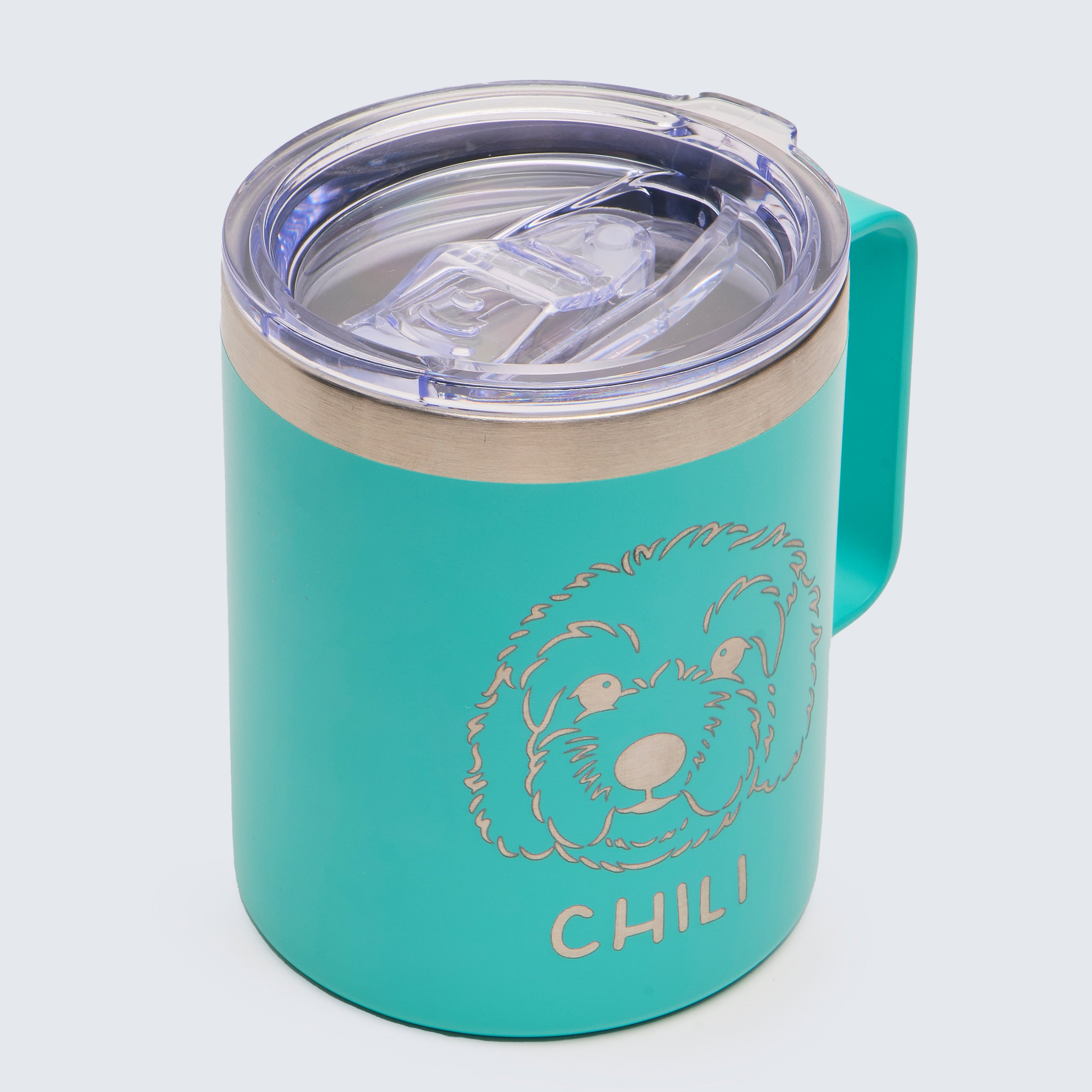 Ollie: Mug (12oz) - Aqua