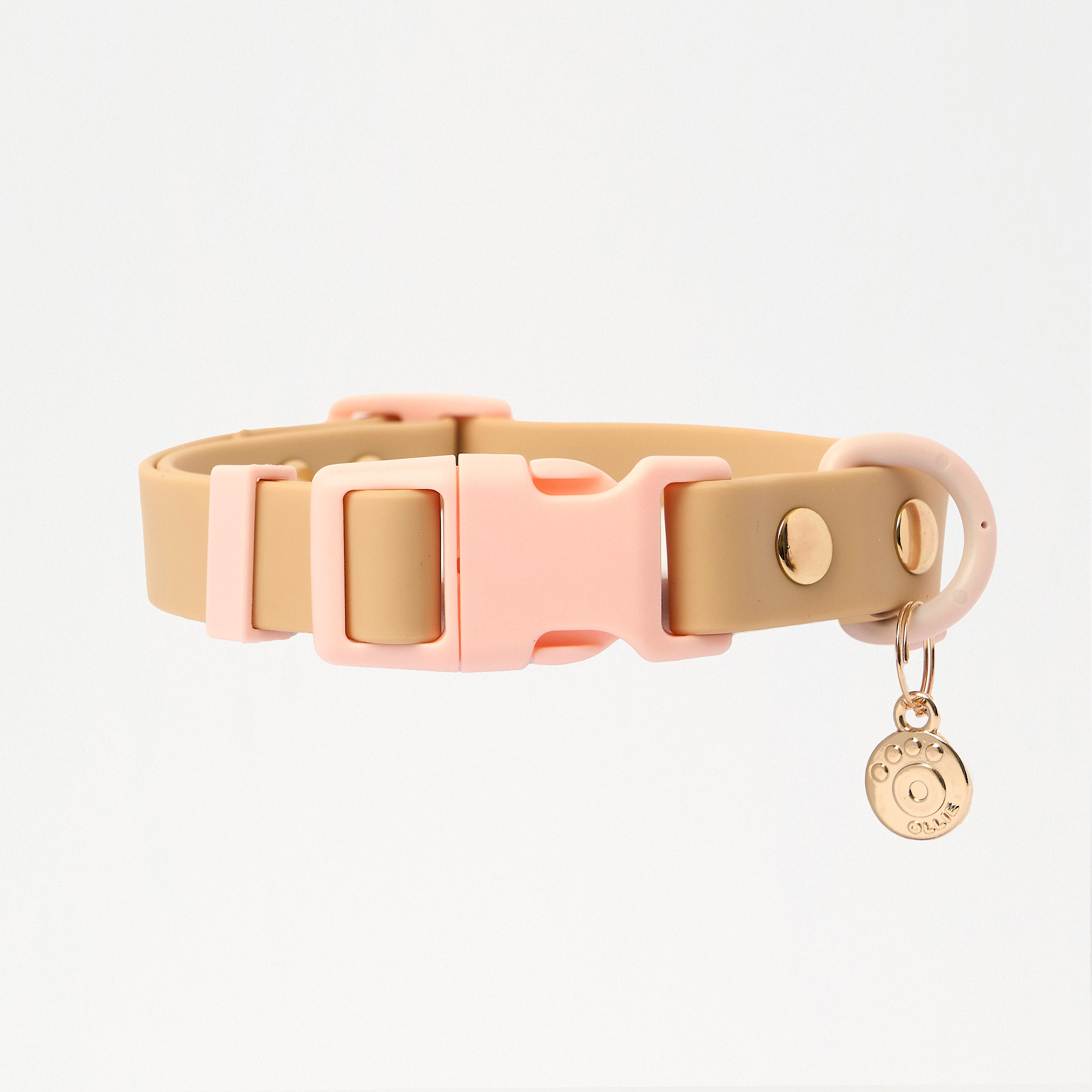 Ollie Walkies Classic - Collar and Leash Set - Cinnamon