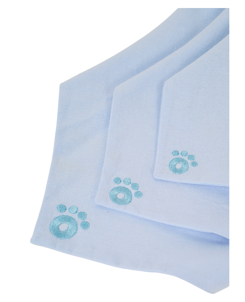 Ollie Bandana: Pastel Blue