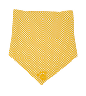 Ollie Bandana: Checkered Yellow