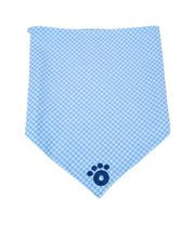 Ollie Bandana: Checkered Blue