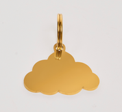 Ollie Tag - Cloud - Gold