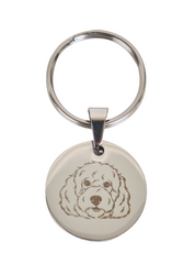 Ollie Tag - Round - Silver