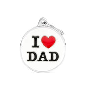 MyFamily Pet Tag: Charms I Love Dad