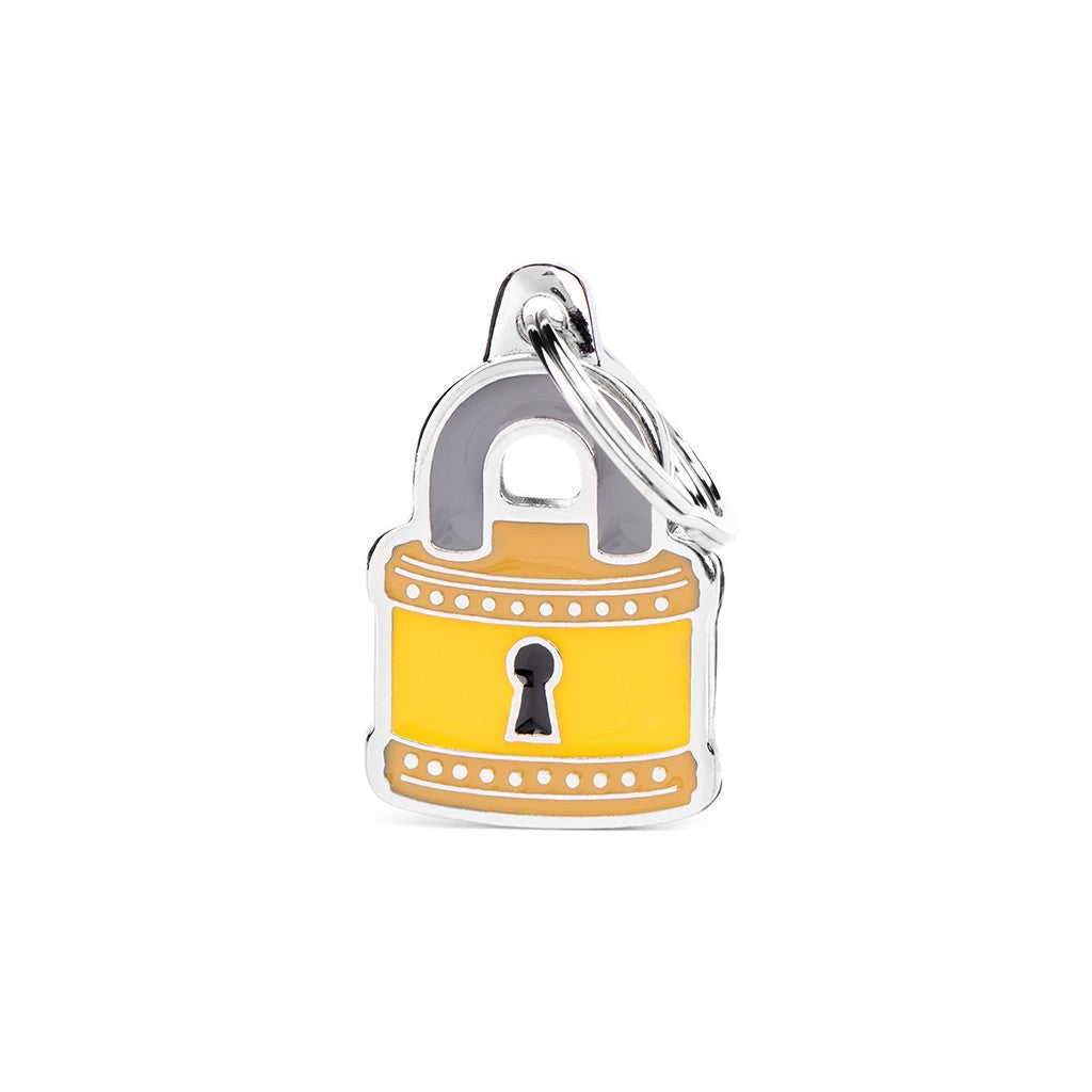MyFamily Pet Tag: Charms Padlock