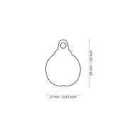 MyFamily Pet Tag: Charms Lady Bug