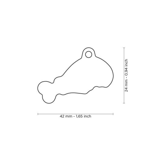 MyFamily Pet Tag: Food Chicken