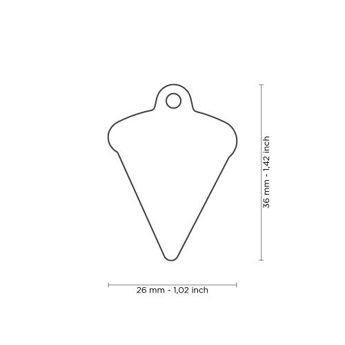 MyFamily Pet Tag: Food Pizza