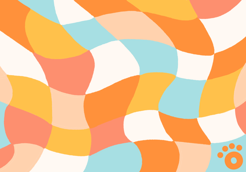 THE MAT - Orange Retro