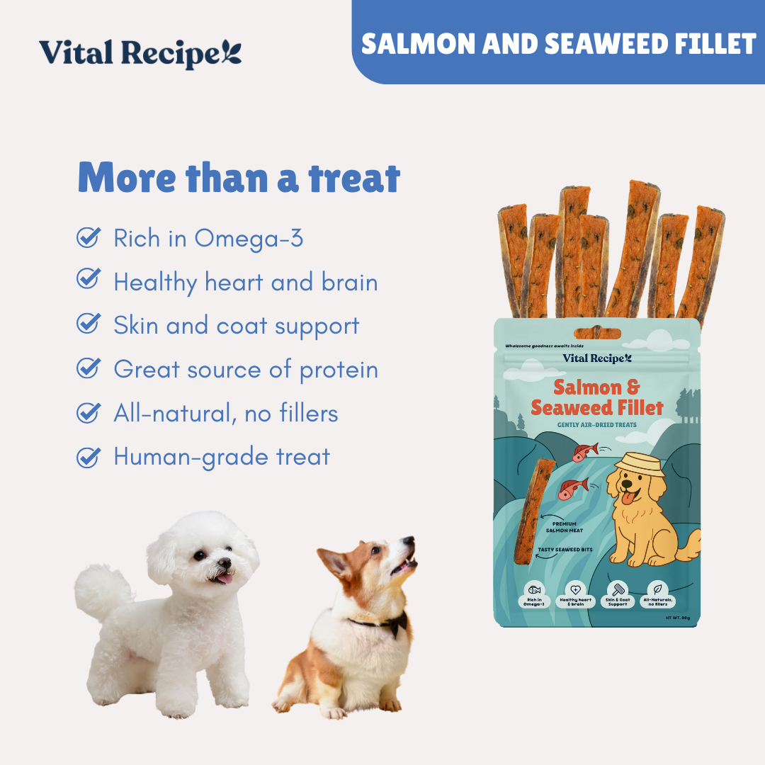 Vital Recipe - Salmon and Seaweed