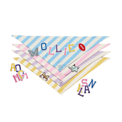 Ollie Bandana: Stripes Purple