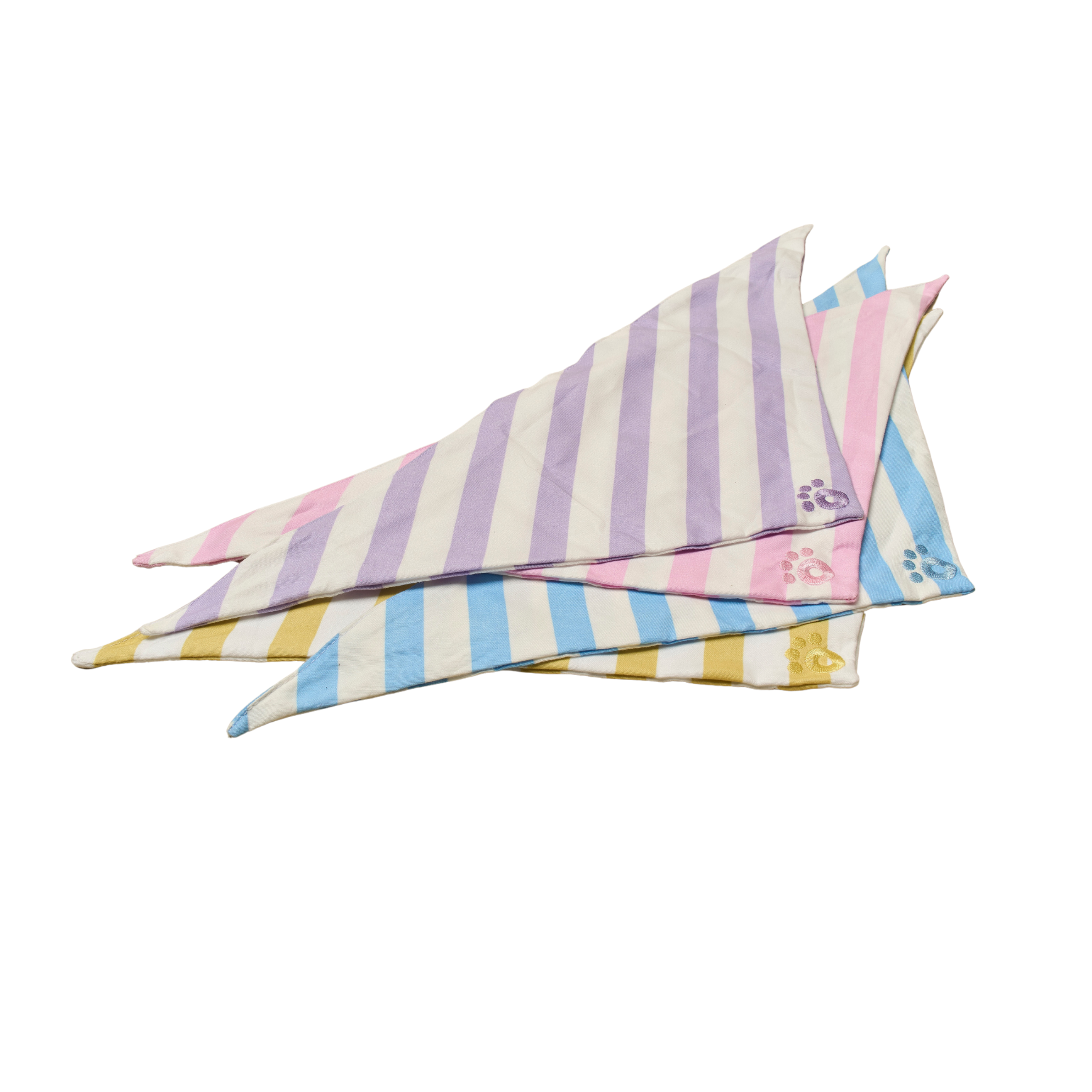 Ollie Bandana: Stripes Purple