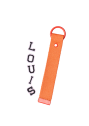 Ollie Bag Tag: Orange