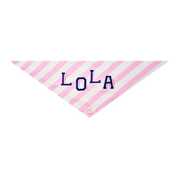 Ollie Bandana: Stripes Pink