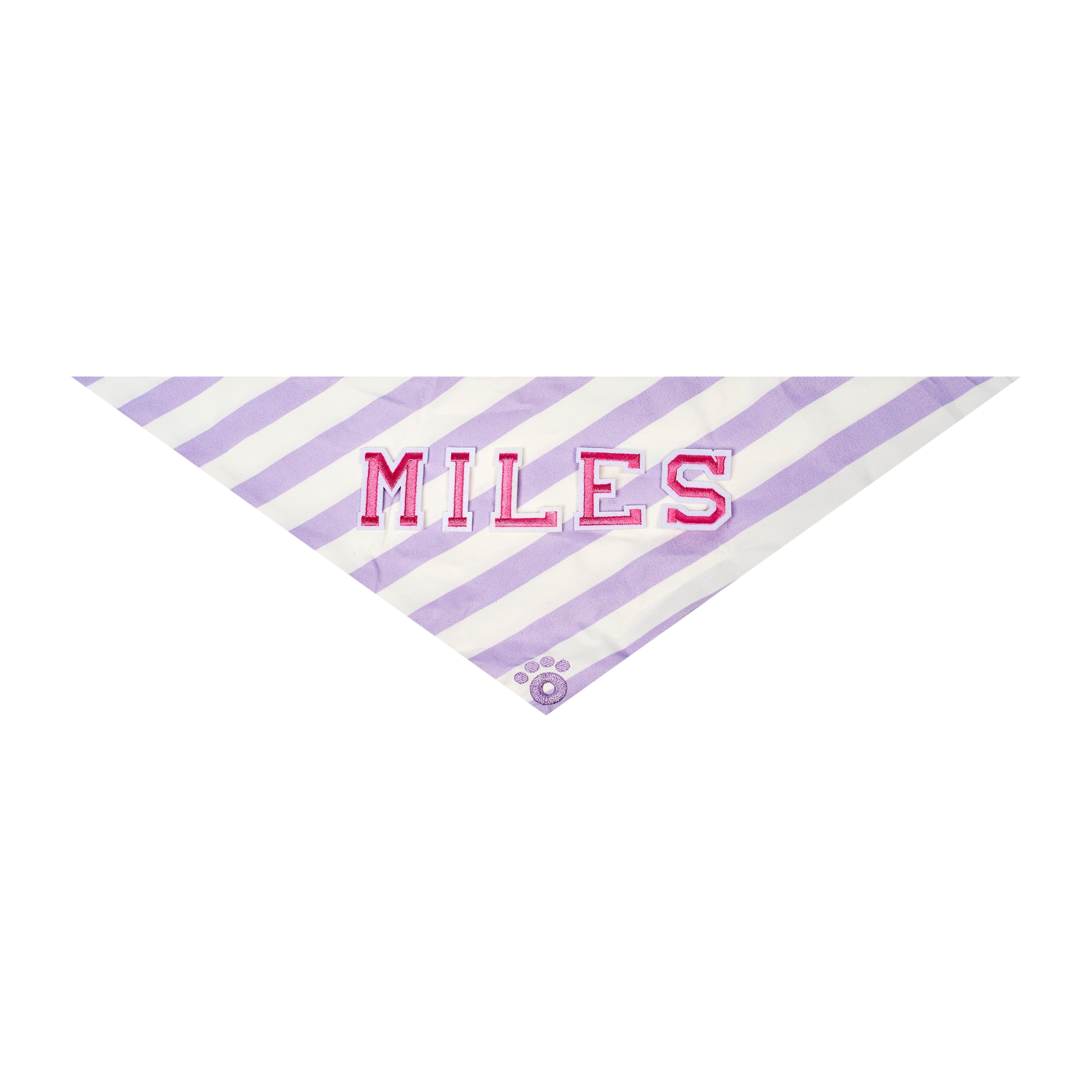 Ollie Bandana: Stripes Purple