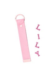 Ollie Bag Tag: Pink