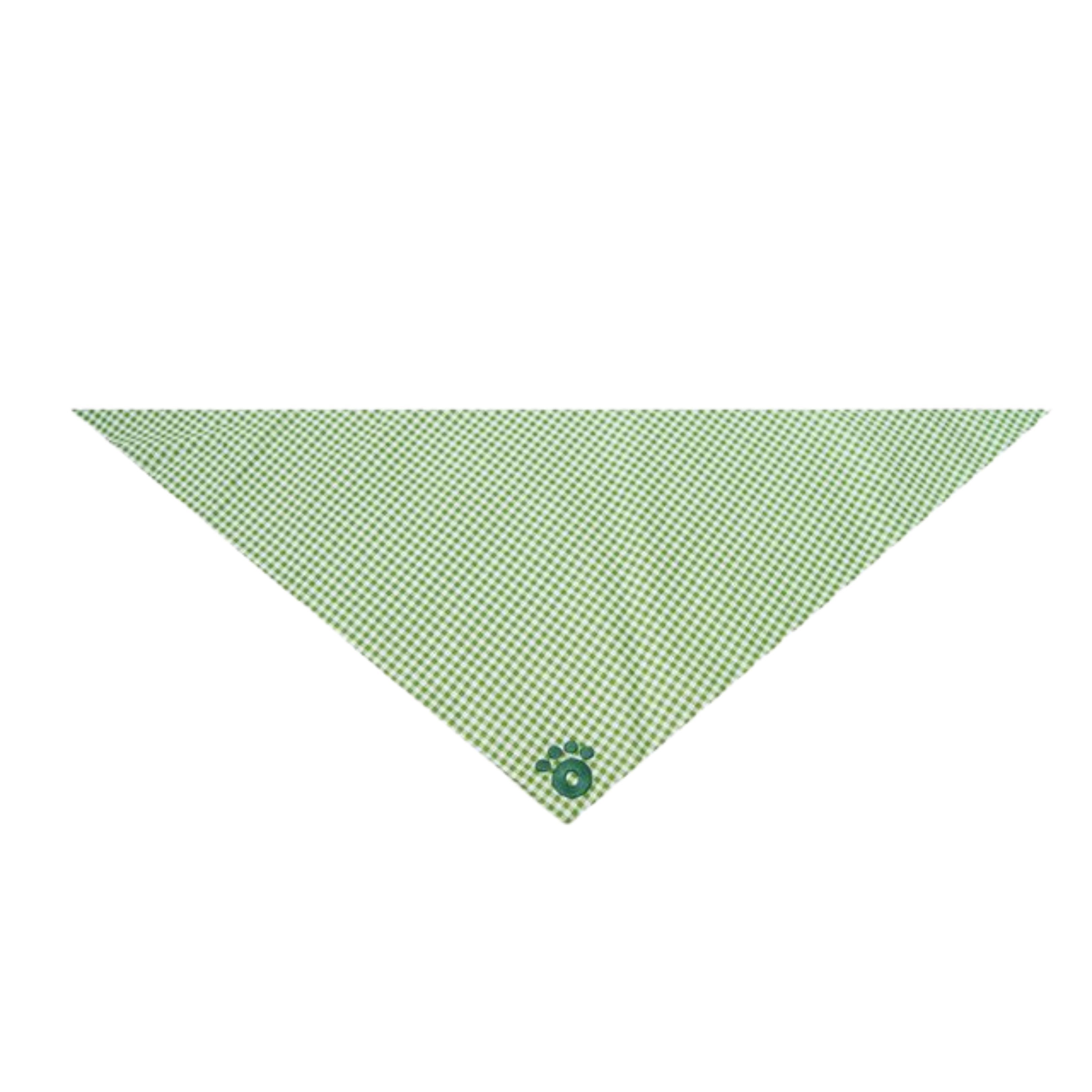 Ollie Bandana: Checkered Green