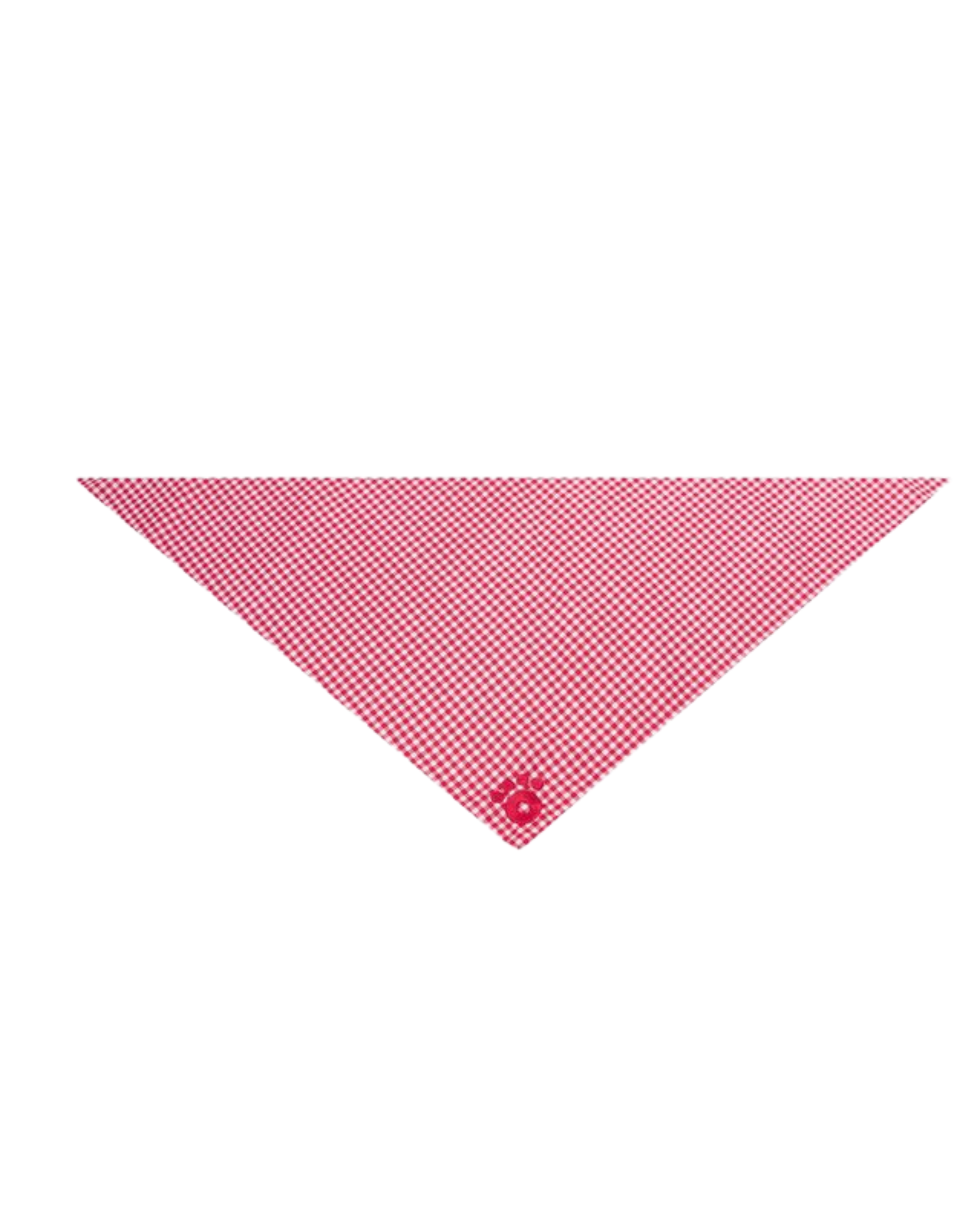 Ollie Bandana: Checkered Red