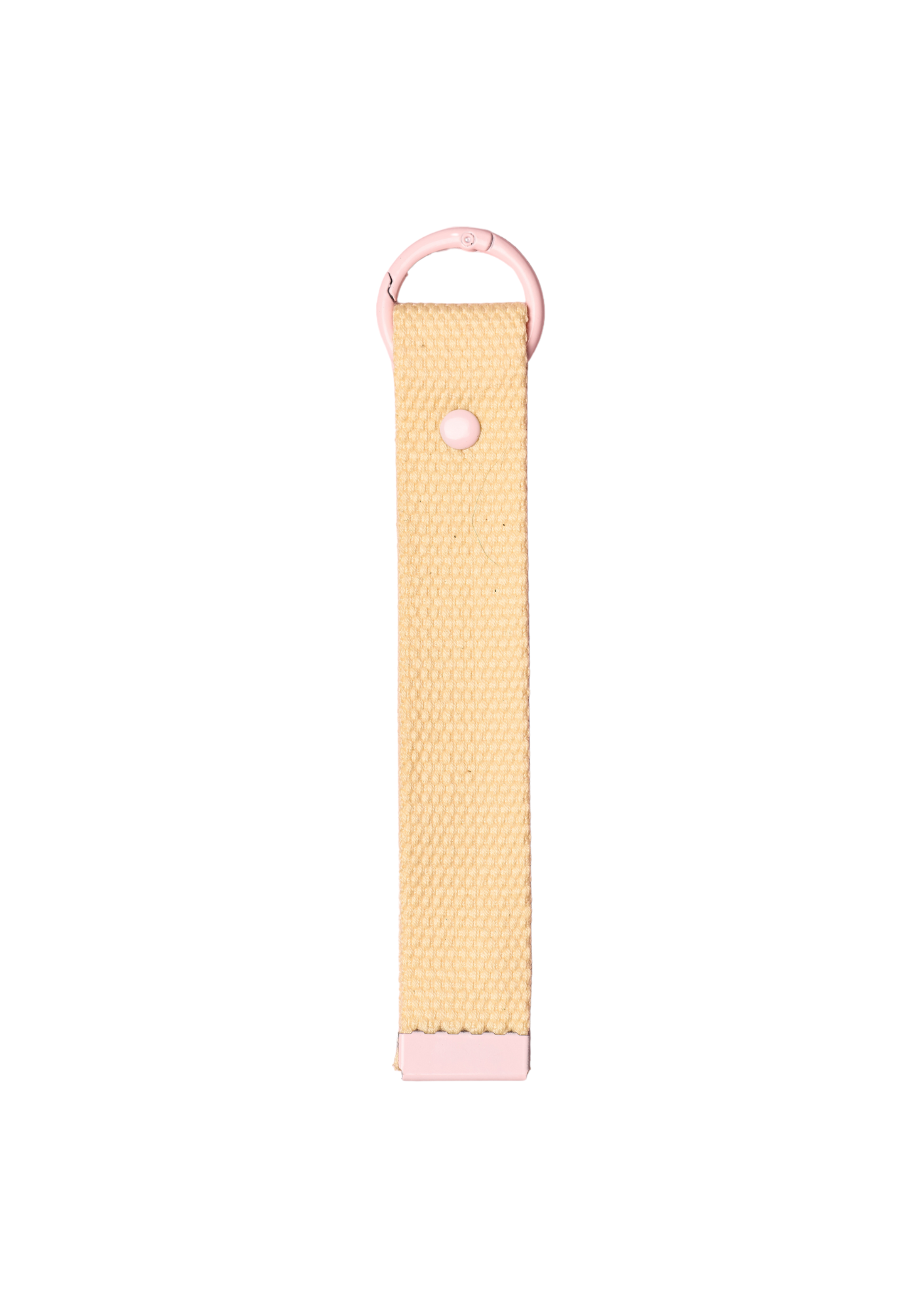 Ollie Bag Tag: Light Yellow and Pink