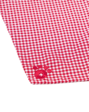 Ollie Bandana: Checkered Red