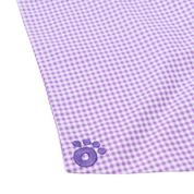 Ollie Bandana: Checkered Purple