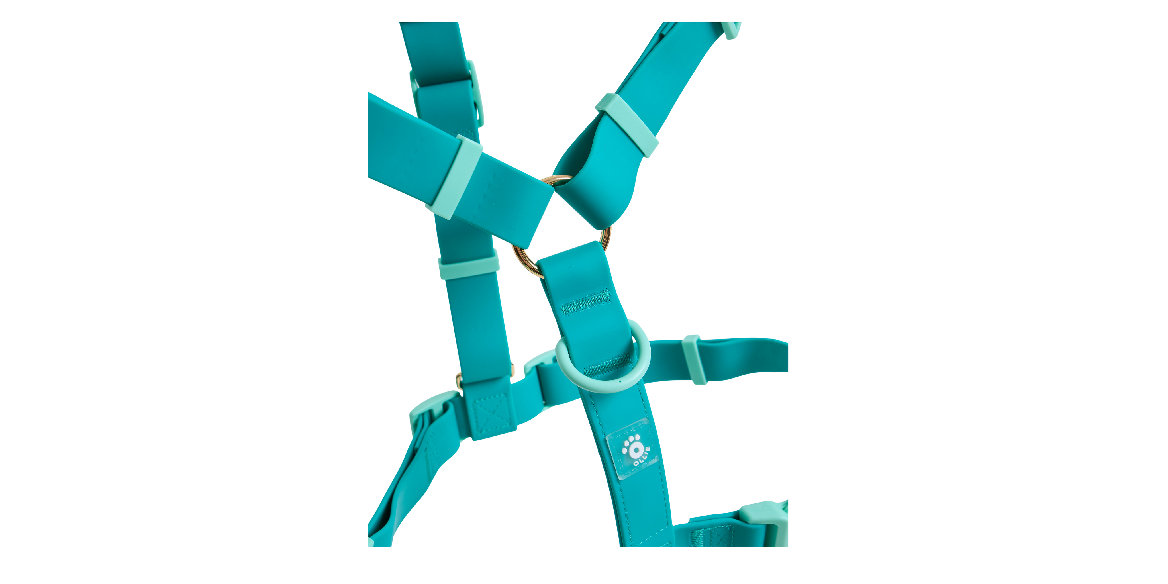 Ollie Walkies: Classic - Aqua (Harness)
