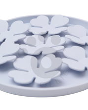 Ollie Licki Mat: Round Clover - Blue