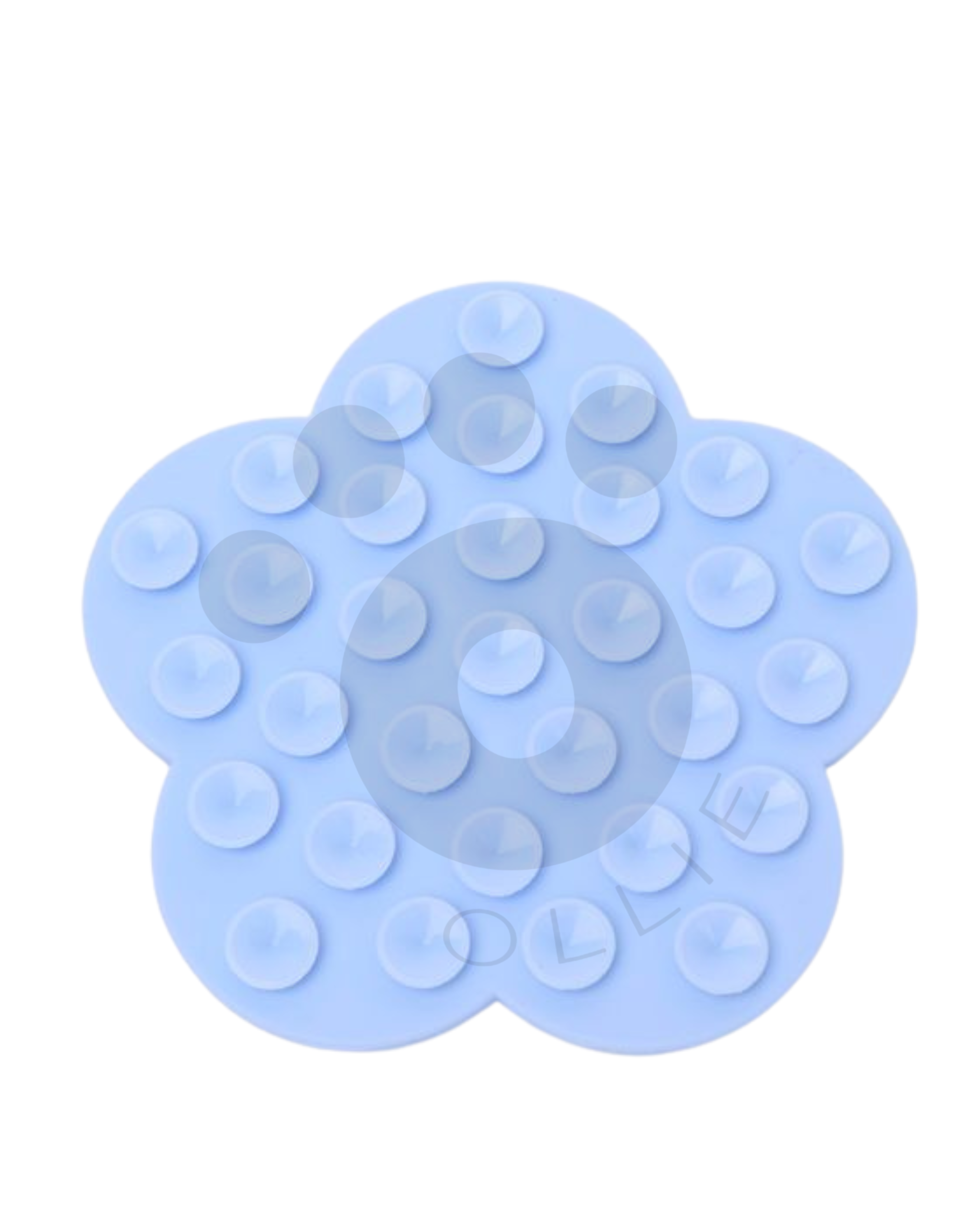 Ollie Licki Mat: Flower - Blue