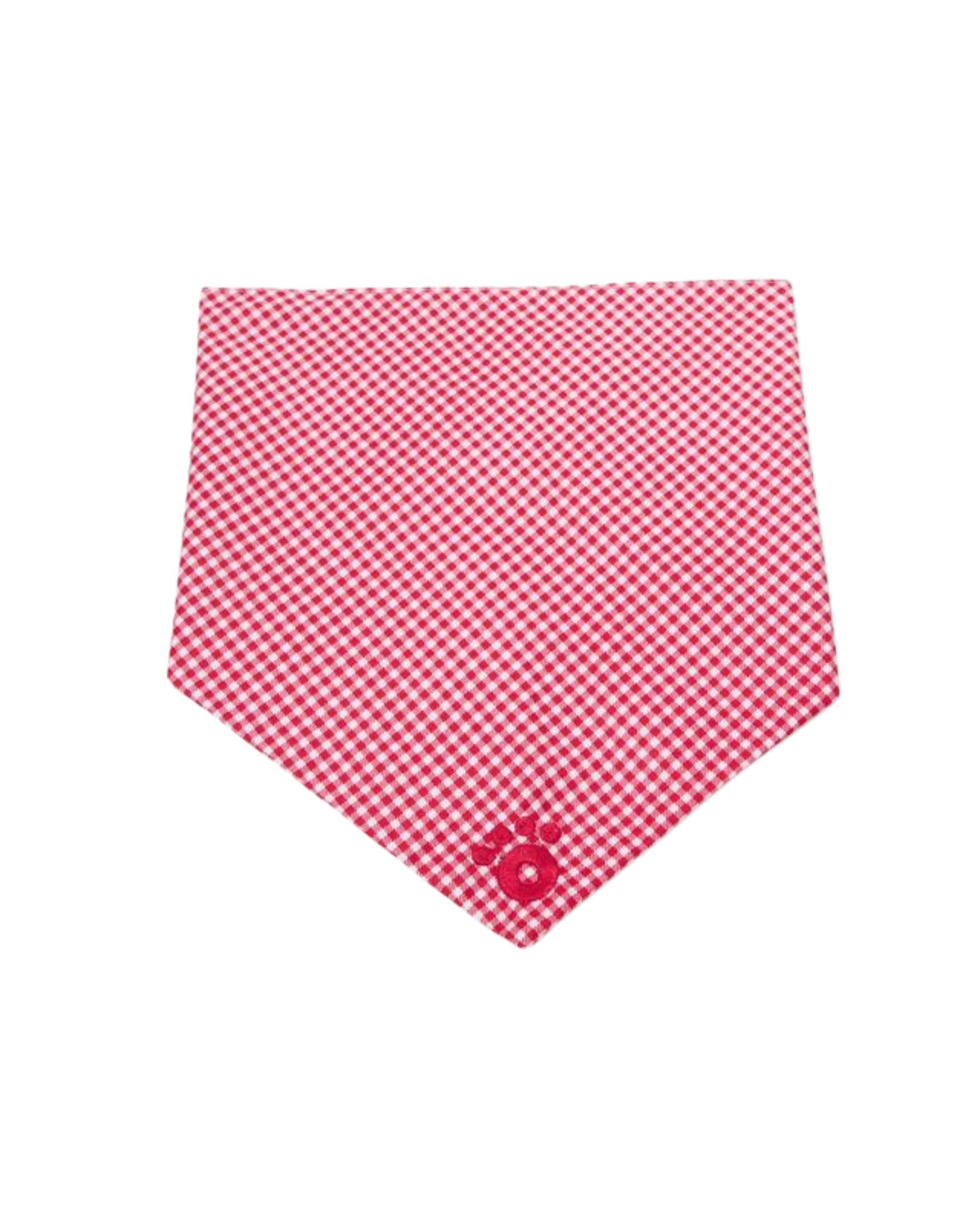 Ollie Bandana: Checkered Red