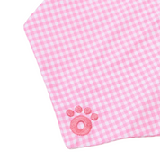 Ollie Bandana: Checkered Pink