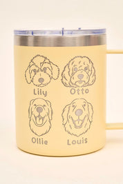 Ollie Mug: Pastel Yellow (12oz)