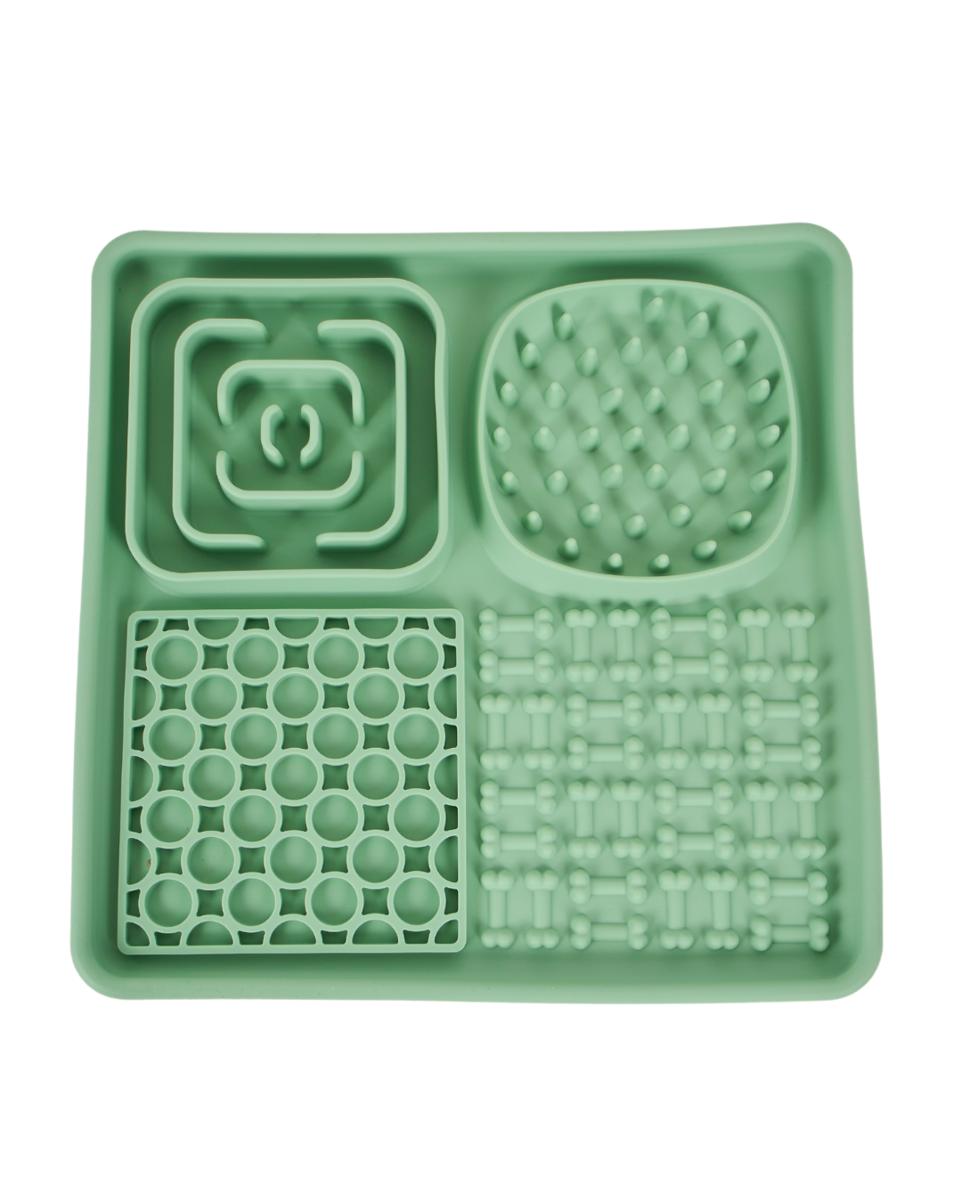 Ollie Licki Mat: Square - Sage Green