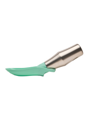 Ollie Dog Water Bottle: Green