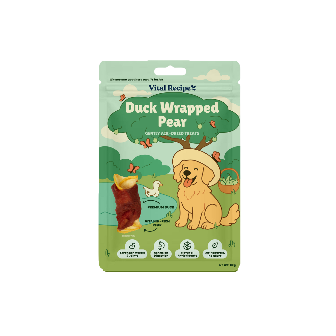 Vital Recipe - Duck Wrapped Pear