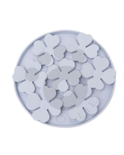 Ollie Licki Mat: Round Clover - Blue