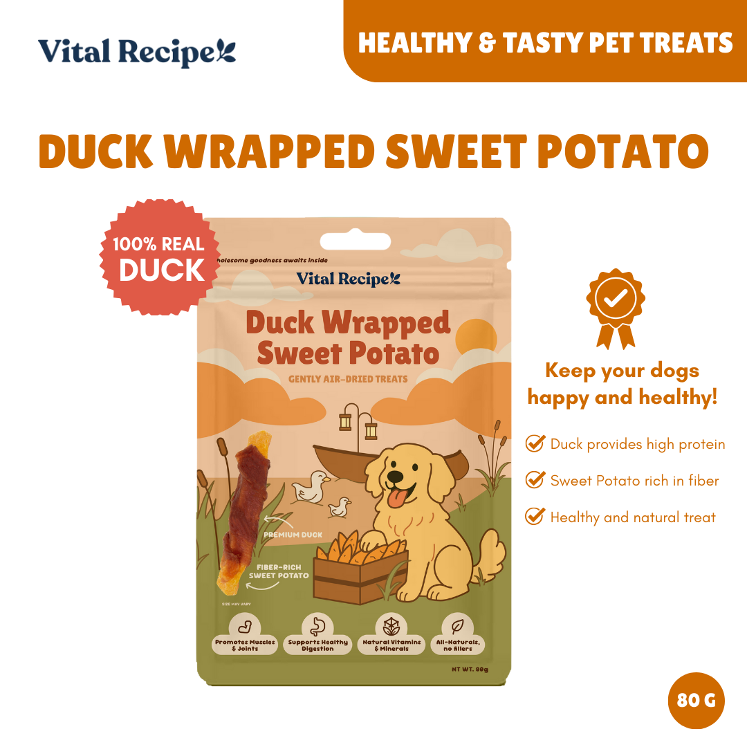 Vital Recipe - Duck Sweet Wrapped Potato