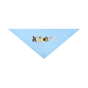 Ollie Bandana: Polka Blue