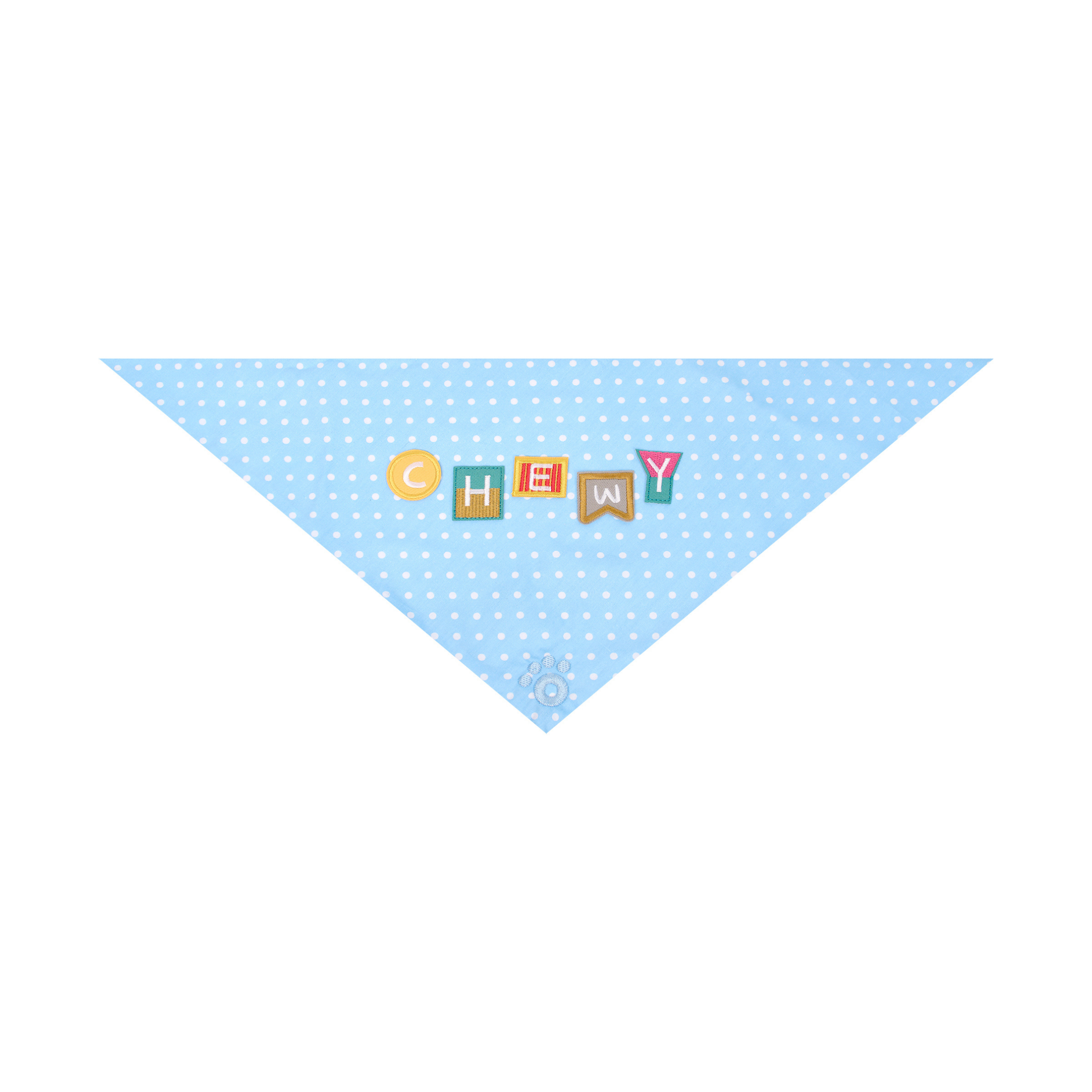 Ollie Bandana: Polka Blue