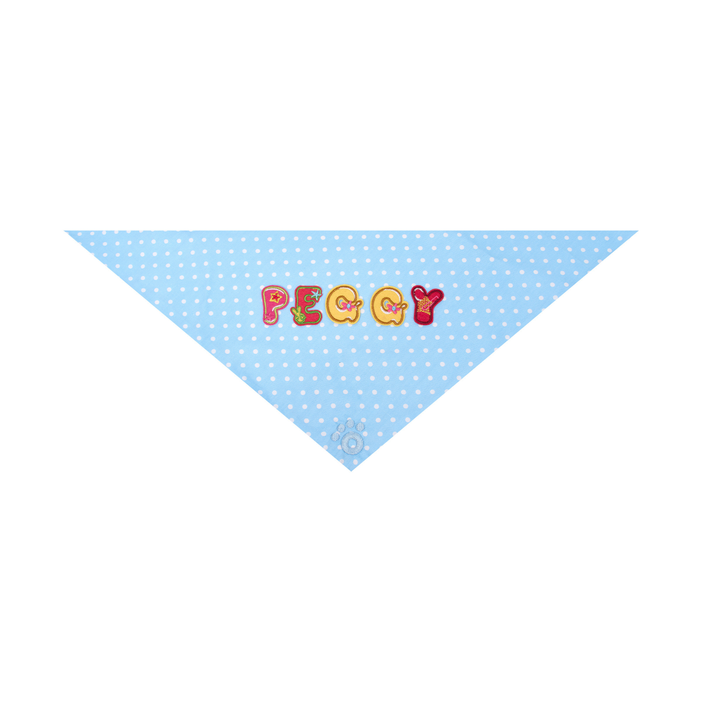 Ollie Bandana: Polka Blue