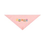 Ollie Bandana: Polka Peach