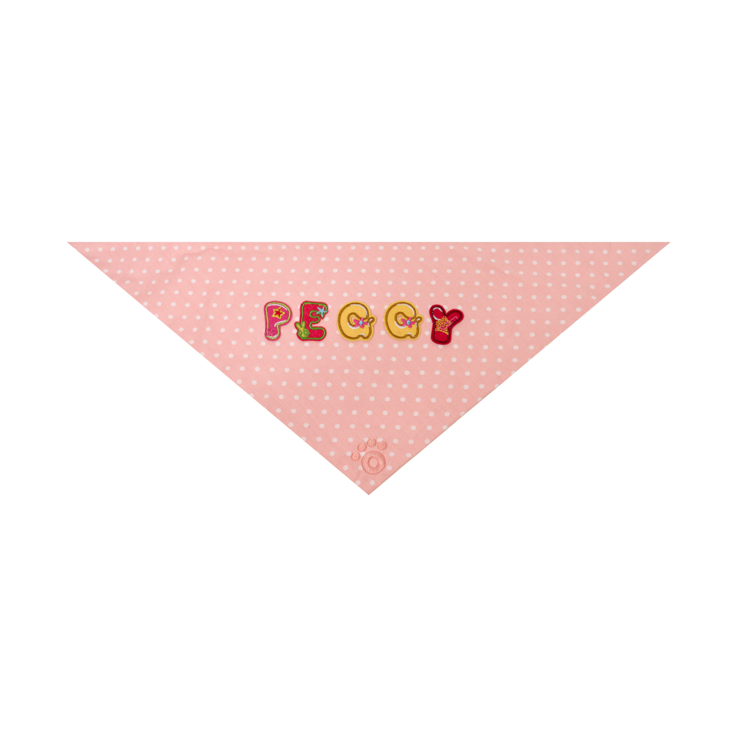 Ollie Bandana: Polka Peach