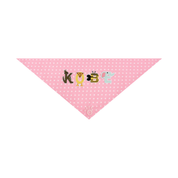 Ollie Bandana: Polka Pink