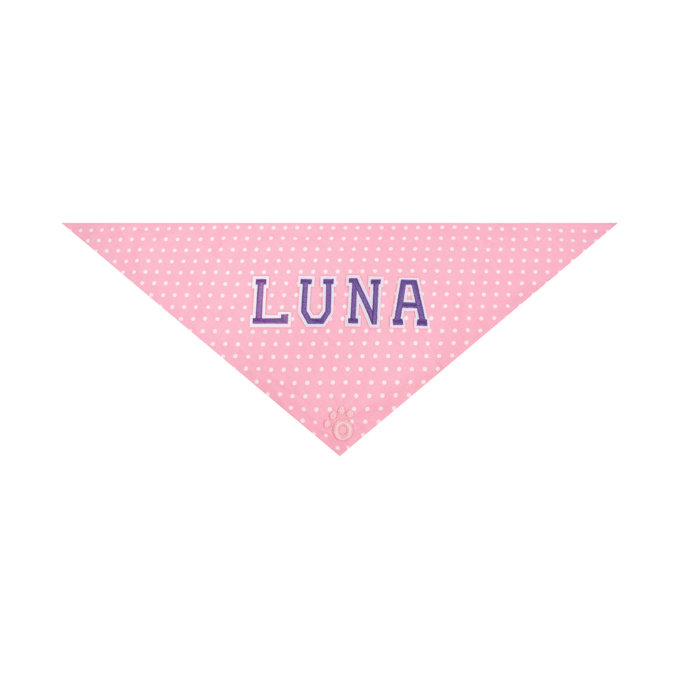 Ollie Bandana: Polka Pink