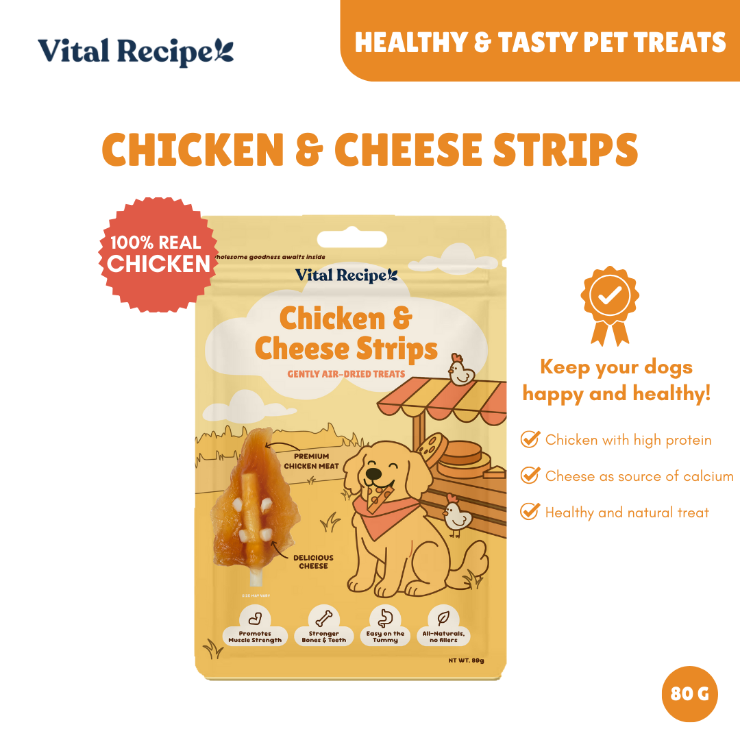 Vital Recipe - Chicken & Cheese Strips